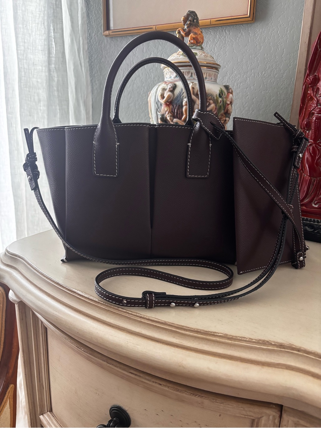 Le Tanneur Paris Elena Small Tote — image 6 of 8